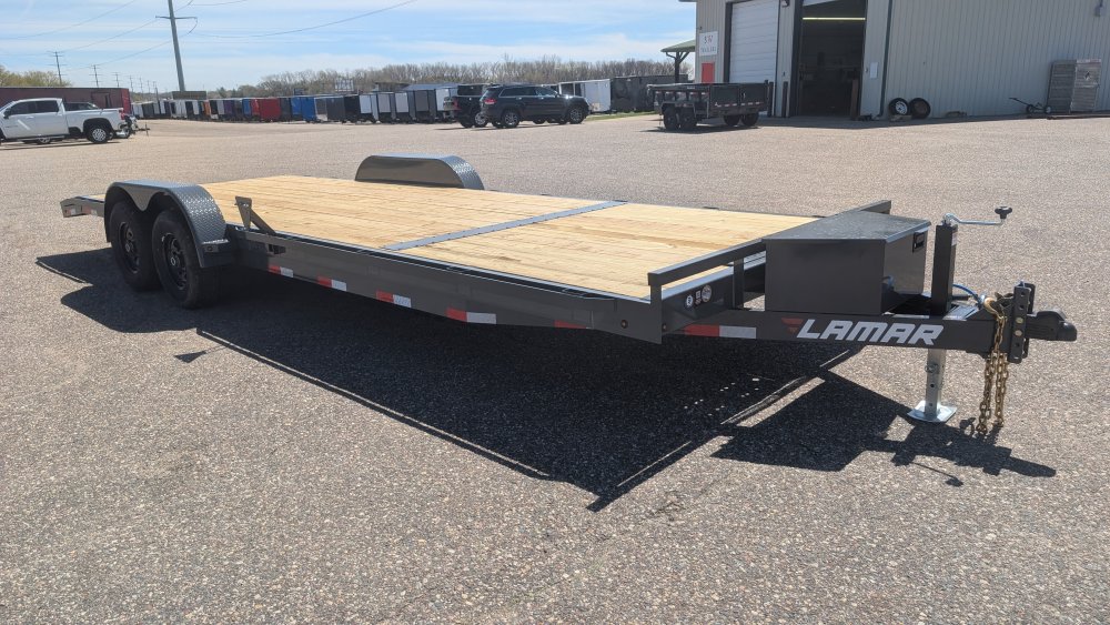 83"x24' Lamar Flatbed Car Hauler