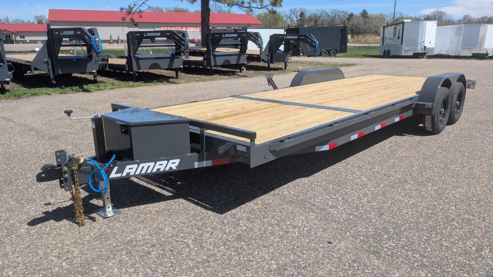 83"x24' Lamar Flatbed Car Hauler
