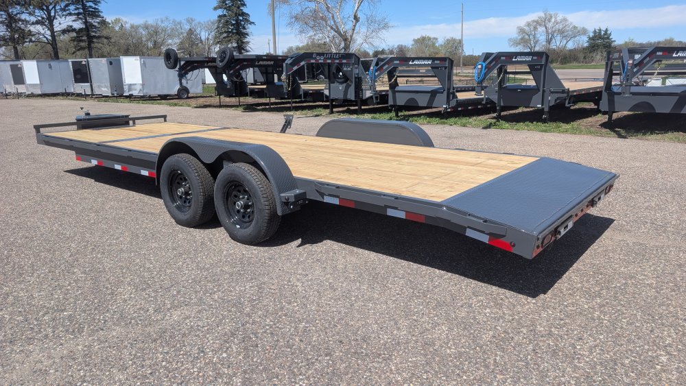 83"x24' Lamar Flatbed Car Hauler