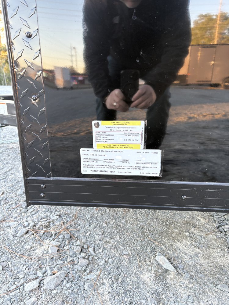 8' 6"x18' Rock Solid Cargo Enclosed Cargo