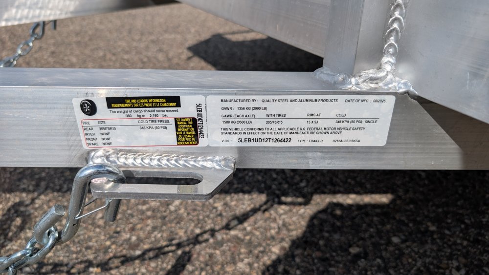 82"x12' Quality Steel & Aluminum Utility