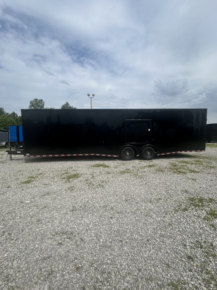 8' 6"x32' Rock Solid Cargo Enclosed Car Hauler