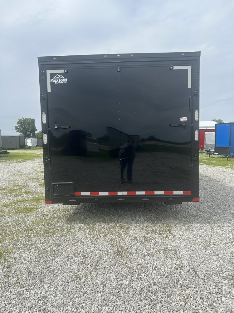 8' 6"x32' Rock Solid Cargo Enclosed Car Hauler