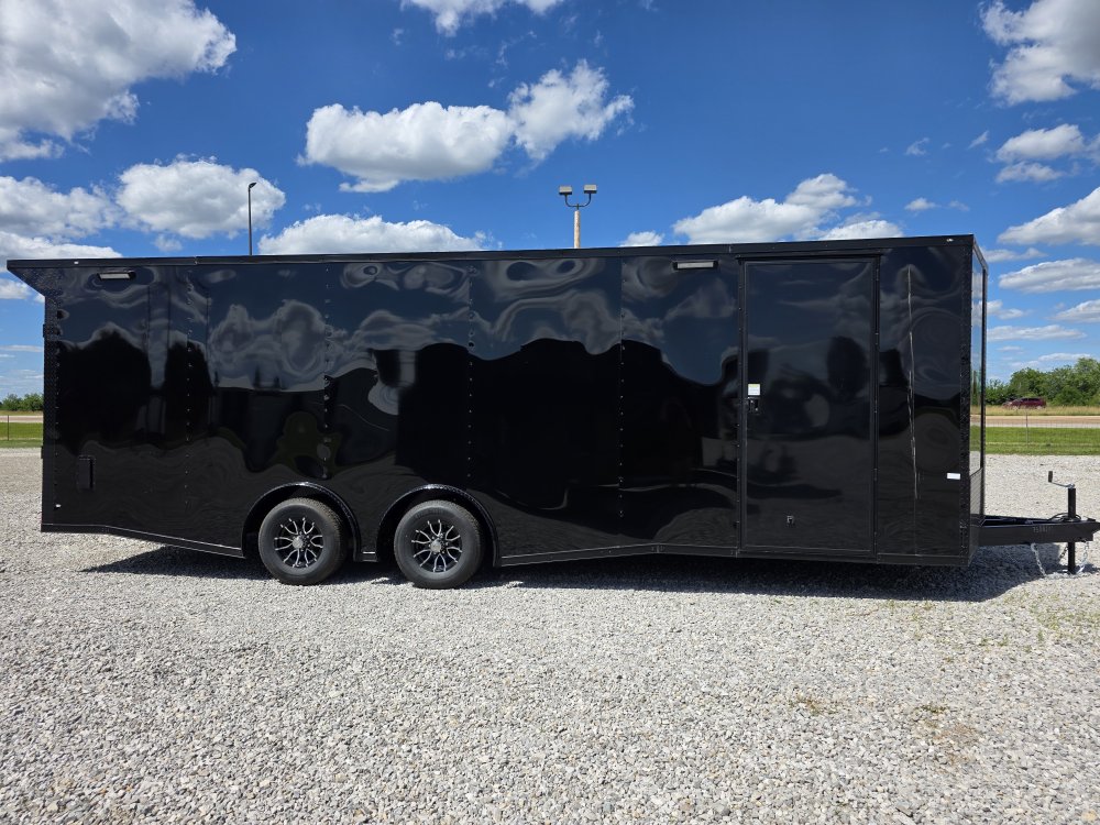8' 6"x24' Rock Solid Cargo Enclosed Car Hauler