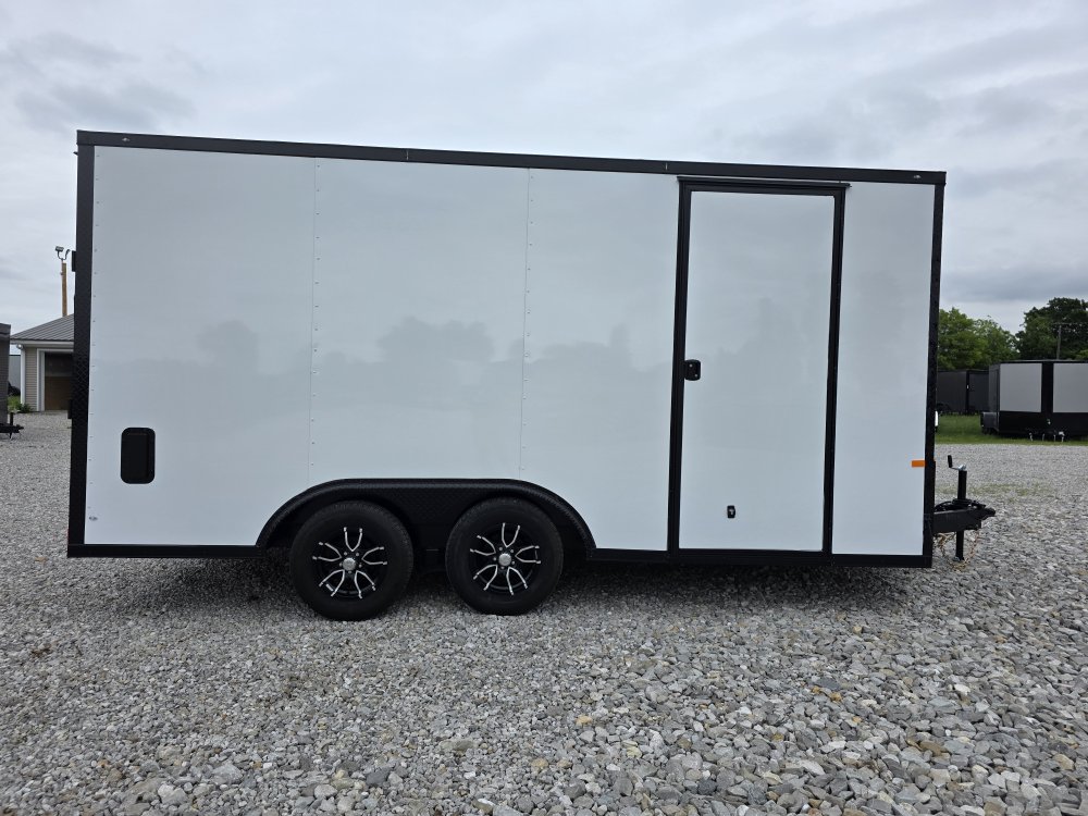 8' 6"x16' Rock Solid Cargo Enclosed Car Hauler