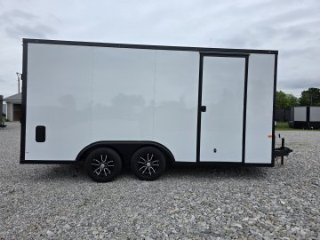 8' 6"x16' Rock Solid Cargo Enclosed Car Hauler