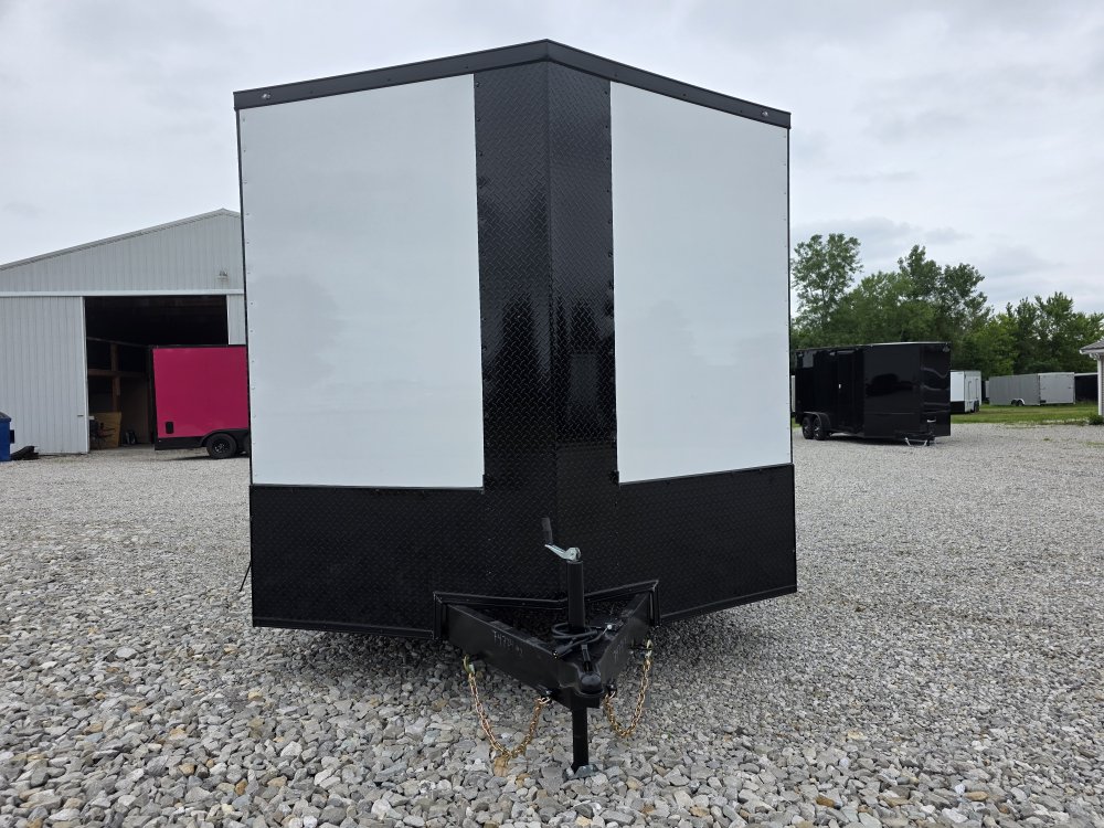 8' 6"x16' Rock Solid Cargo Enclosed Car Hauler