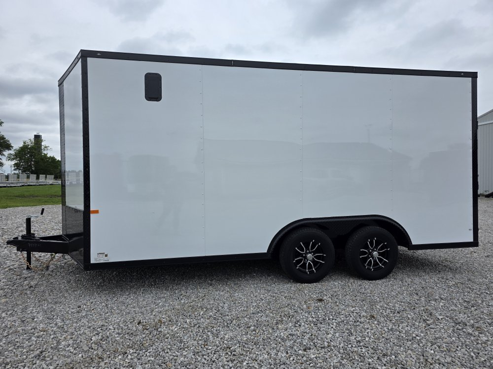 8' 6"x16' Rock Solid Cargo Enclosed Car Hauler