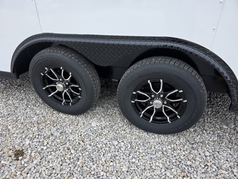 8' 6"x16' Rock Solid Cargo Enclosed Car Hauler