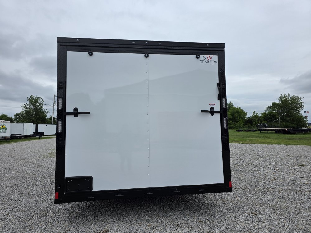 8' 6"x16' Rock Solid Cargo Enclosed Car Hauler