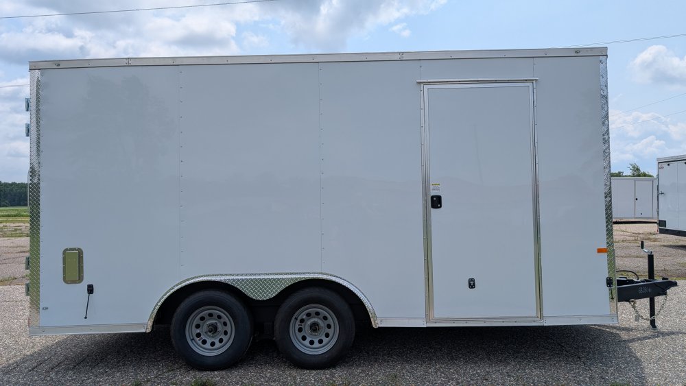 8' 6"x16' Rock Solid Cargo Enclosed Car Hauler