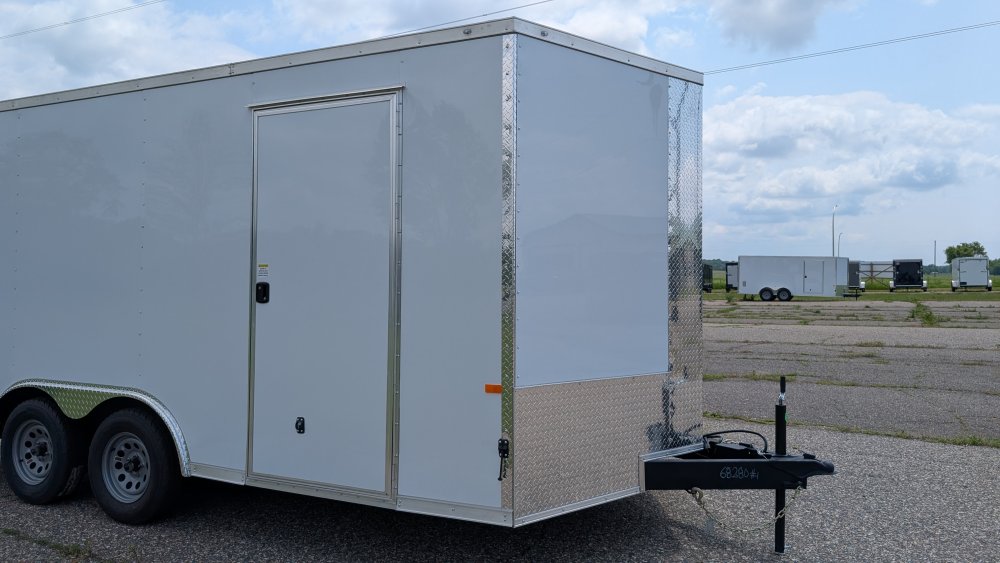 8' 6"x16' Rock Solid Cargo Enclosed Car Hauler