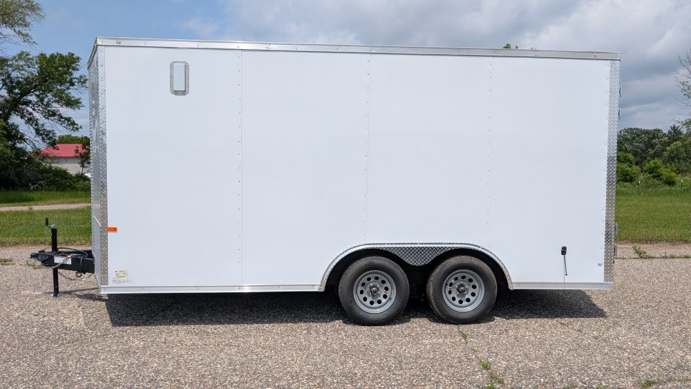 8' 6"x16' Rock Solid Cargo Enclosed Car Hauler