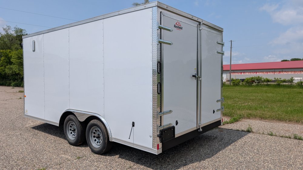 8' 6"x16' Rock Solid Cargo Enclosed Car Hauler