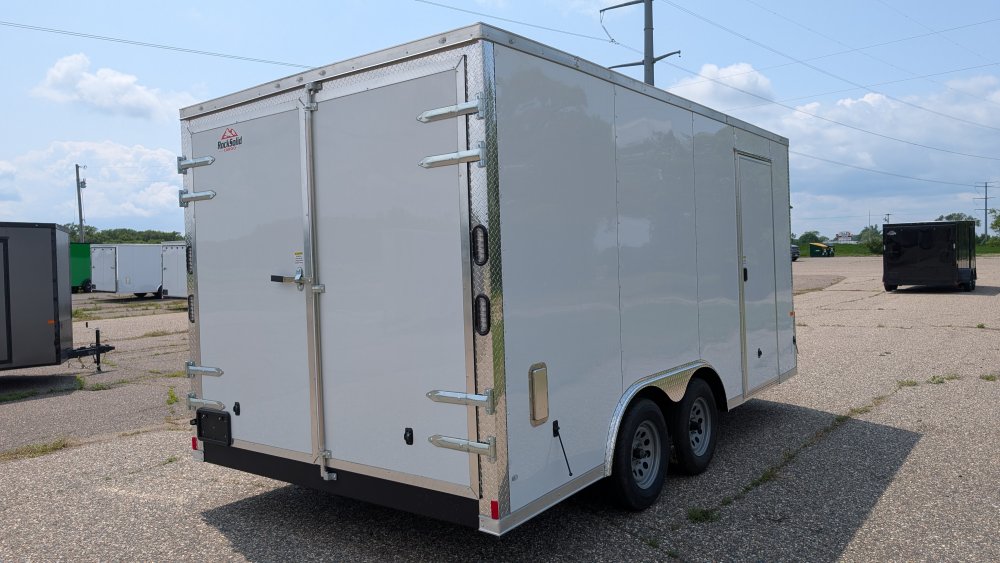 8' 6"x16' Rock Solid Cargo Enclosed Car Hauler