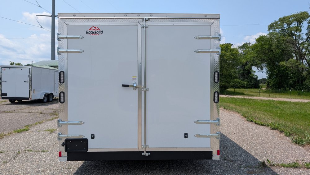 8' 6"x16' Rock Solid Cargo Enclosed Car Hauler