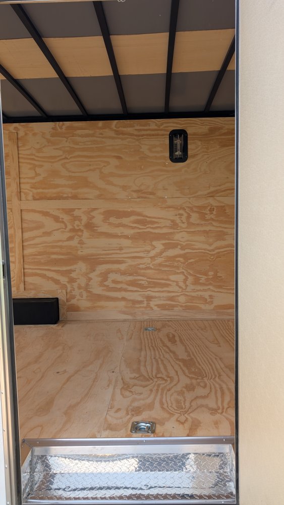 8' 6"x16' Rock Solid Cargo Enclosed Car Hauler