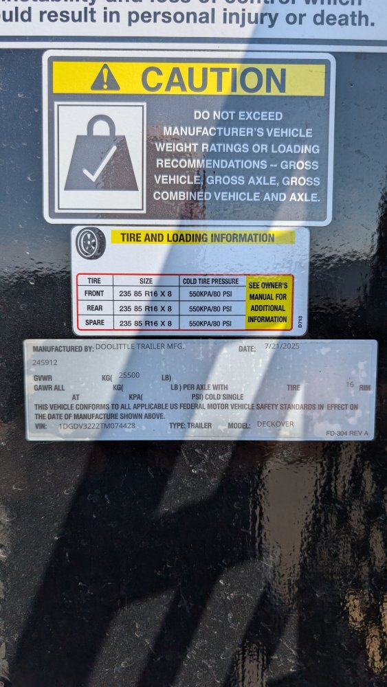 8.5'x32' Doolittle Equipment