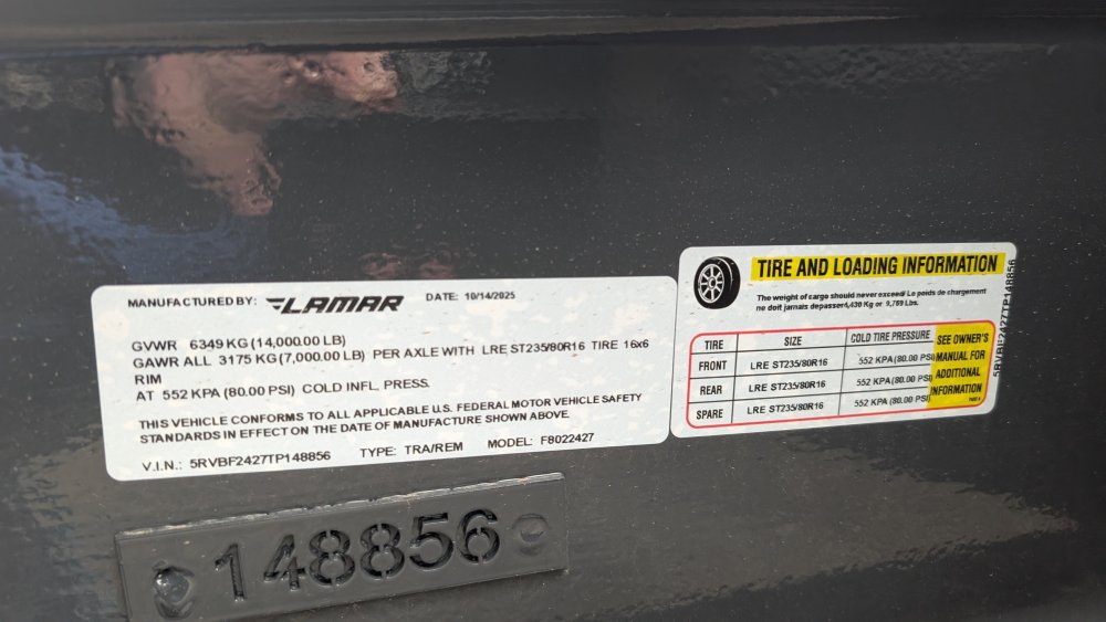 102"x24' Lamar Equipment