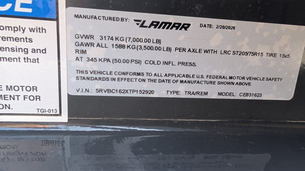 83"x16' Lamar Flatbed Car Hauler