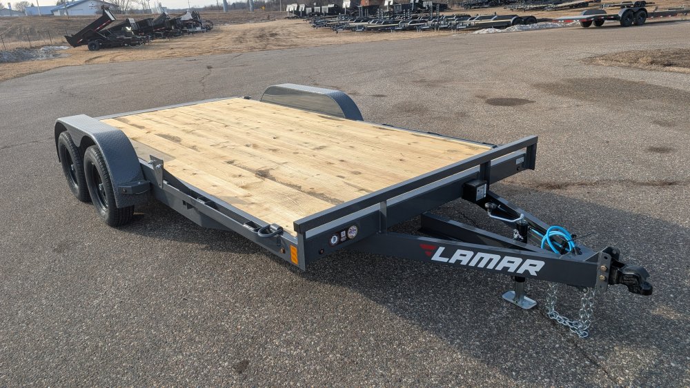83"x16' Lamar Flatbed Car Hauler
