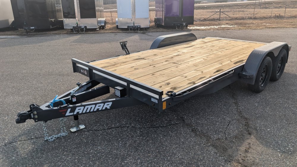 83"x16' Lamar Flatbed Car Hauler