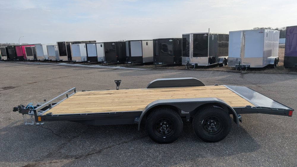 83"x16' Lamar Flatbed Car Hauler
