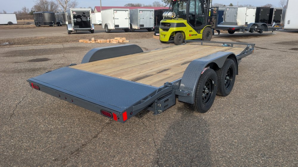 83"x16' Lamar Flatbed Car Hauler