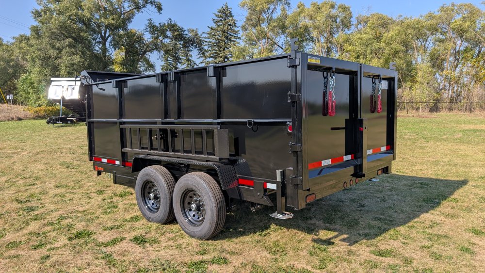 83"x14' Quality Steel & Aluminum Dump