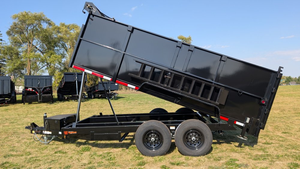 83"x14' Quality Steel & Aluminum Dump