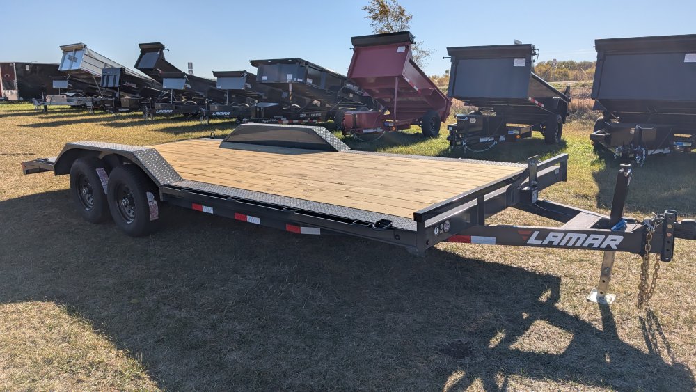 102"x20' LAMAR Flatbed Car Hauler
