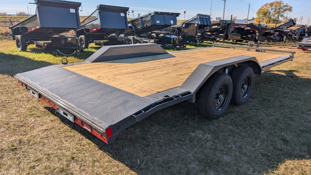 102"x20' LAMAR Flatbed Car Hauler