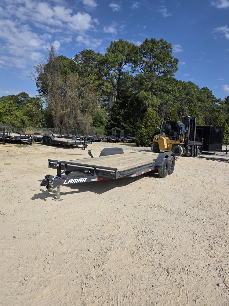 83"x20' Lamar Flatbed Car Hauler