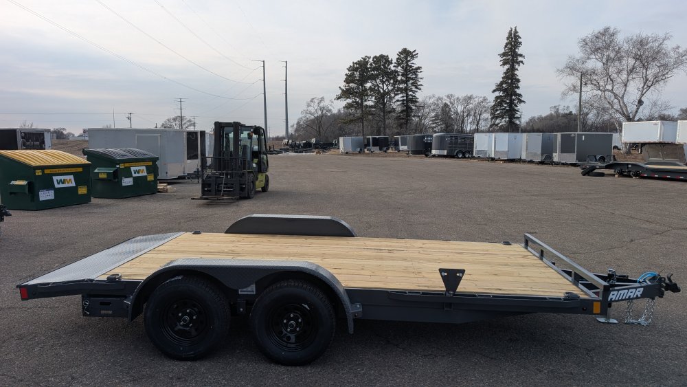 83"x16' Lamar Flatbed Car Hauler