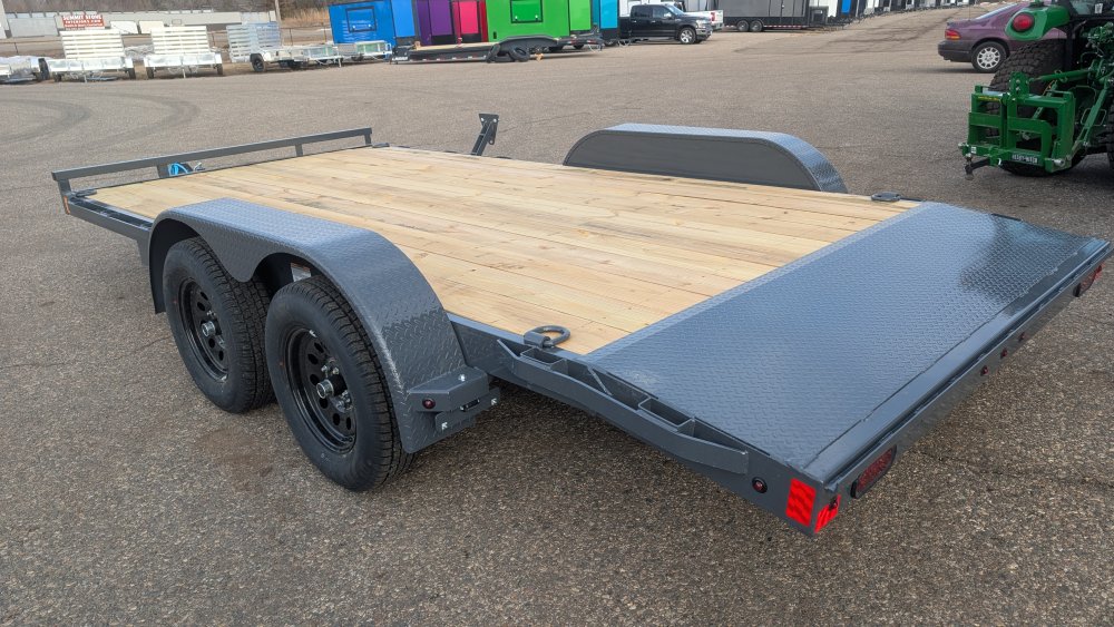 83"x16' Lamar Flatbed Car Hauler