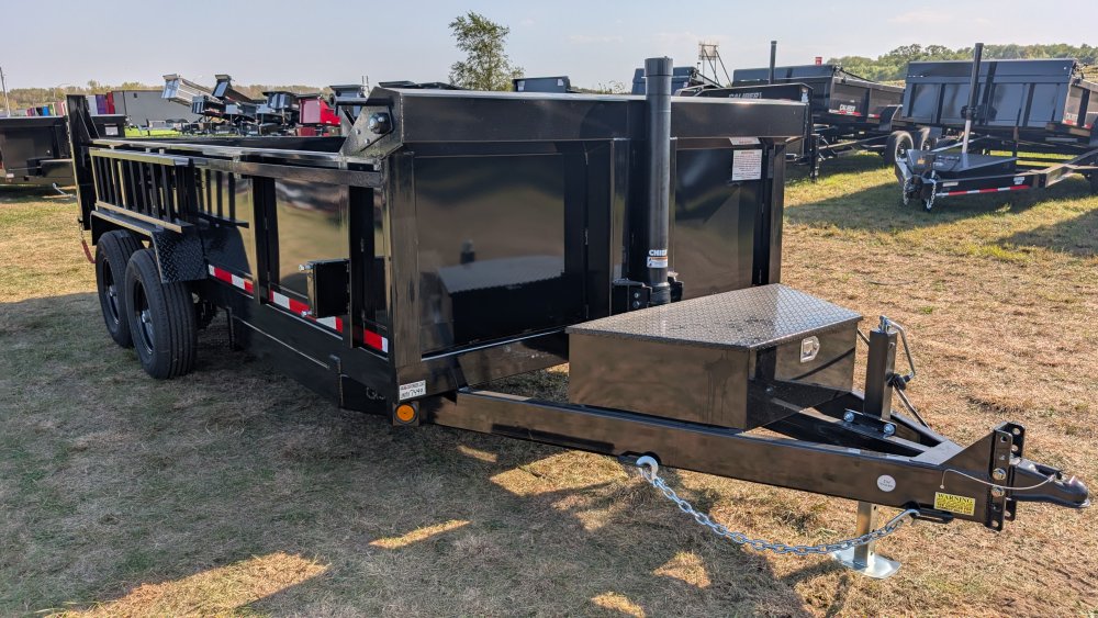 83"x16' Quality Steel & Aluminum Dump