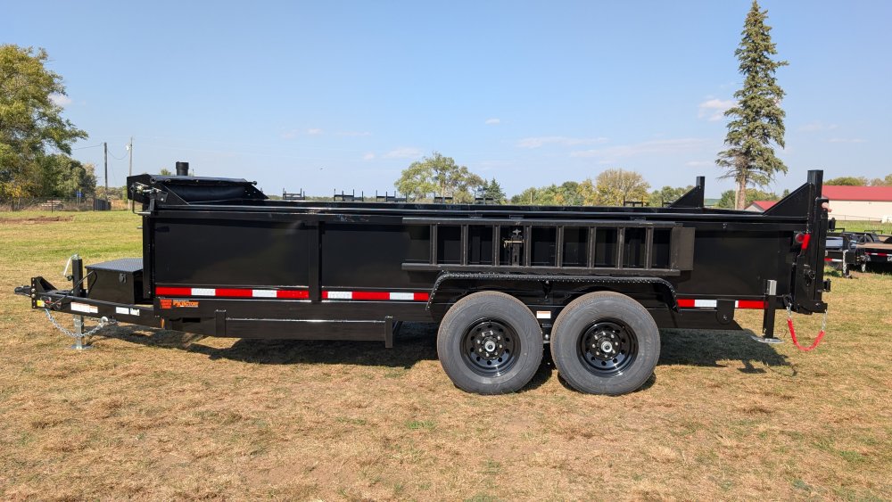 83"x16' Quality Steel & Aluminum Dump