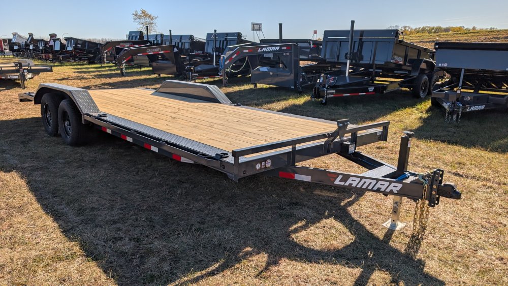 102"x22' LAMAR Flatbed Car Hauler