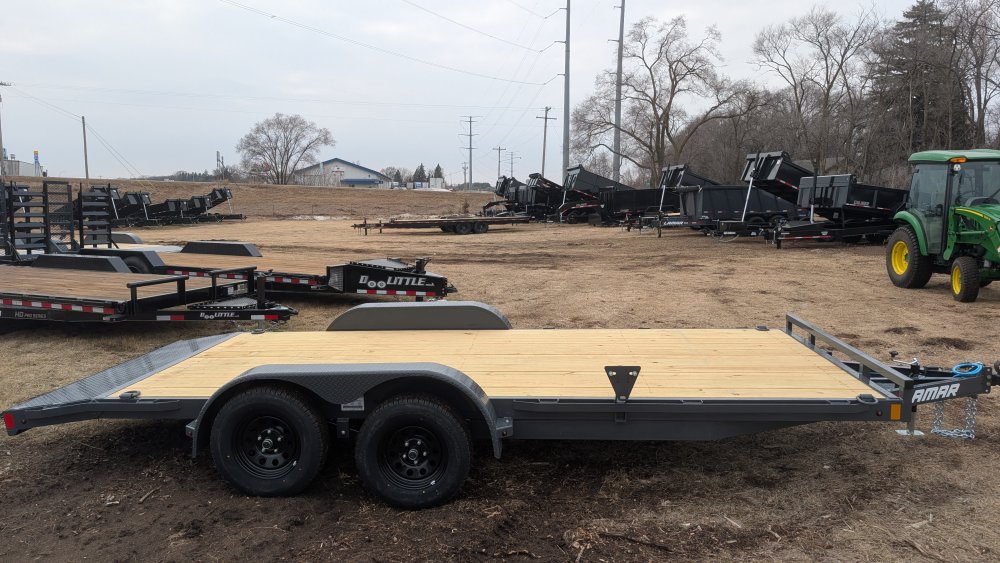 83"x18' Lamar Flatbed Car Hauler