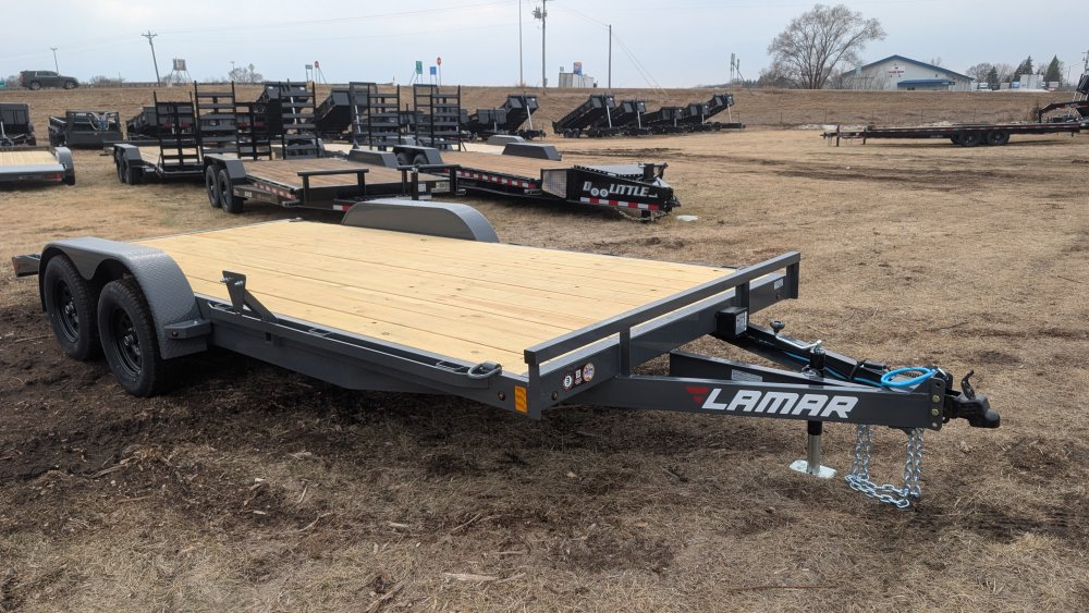 83"x18' Lamar Flatbed Car Hauler