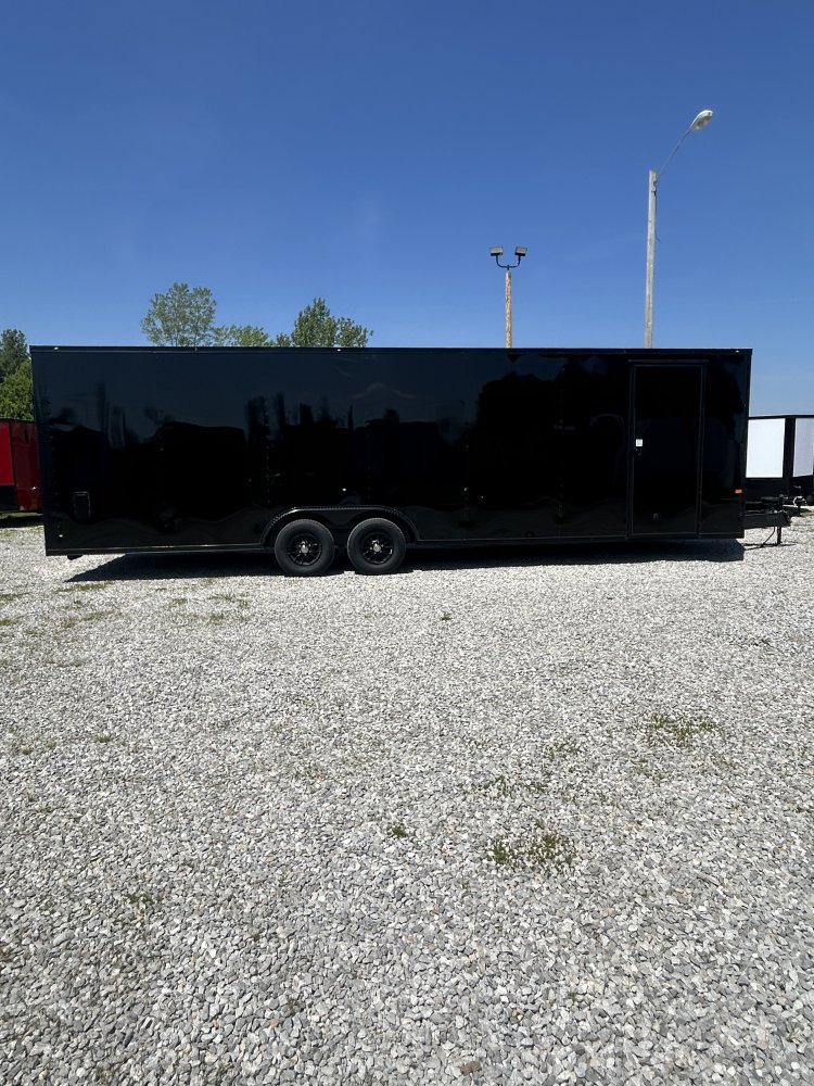 8' 6"x28' Rock Solid Cargo Enclosed Car Hauler