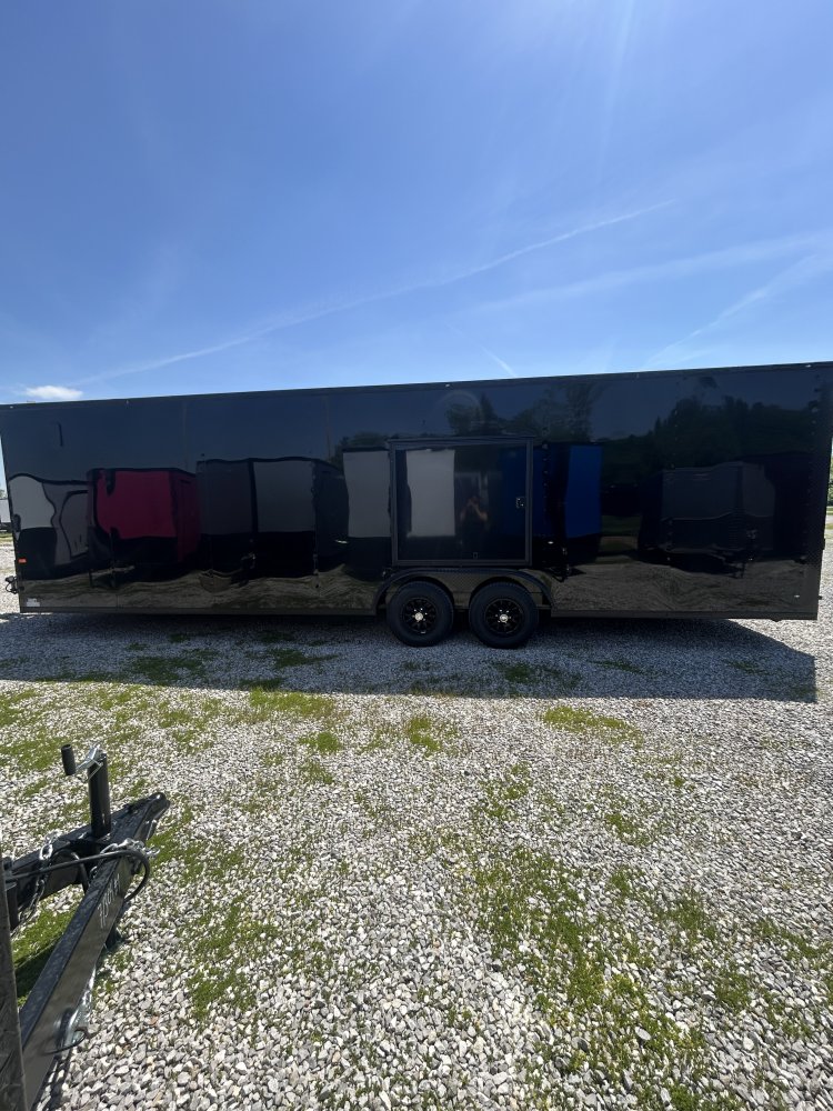 8' 6"x28' Rock Solid Cargo Enclosed Car Hauler