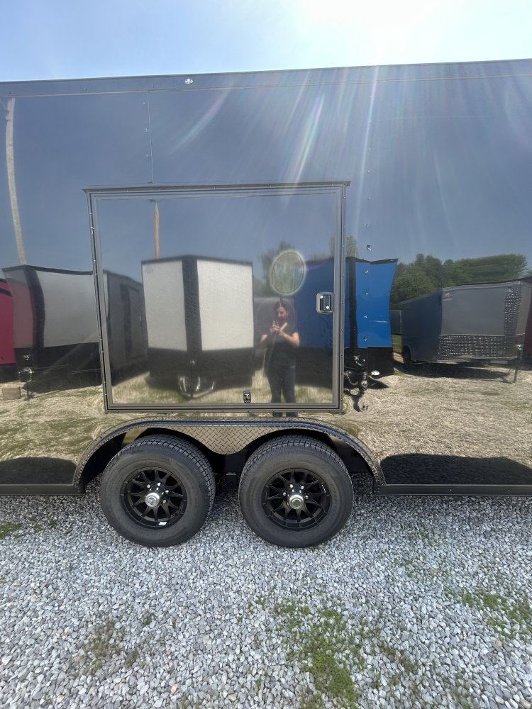 8' 6"x28' Rock Solid Cargo Enclosed Car Hauler