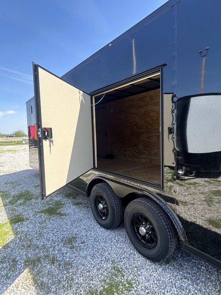 8' 6"x28' Rock Solid Cargo Enclosed Car Hauler