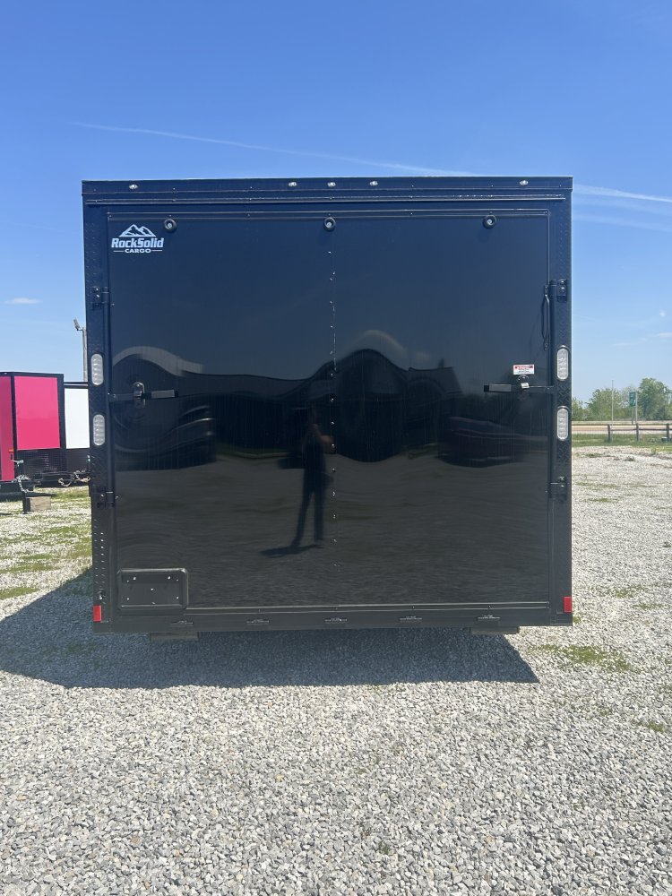 8' 6"x28' Rock Solid Cargo Enclosed Car Hauler