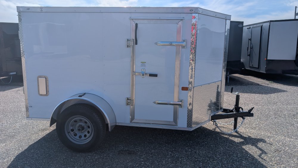 2027 Rock Solid Cargo 5 X 8 SA — Stock #12416