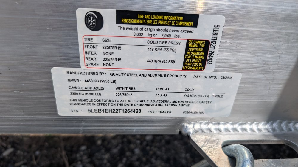 83"x20' Quality Steel & Aluminum Utility