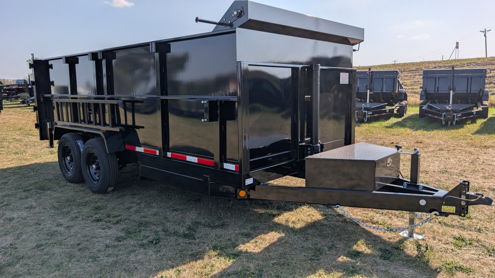 83"x16' Quality Steel & Aluminum Dump