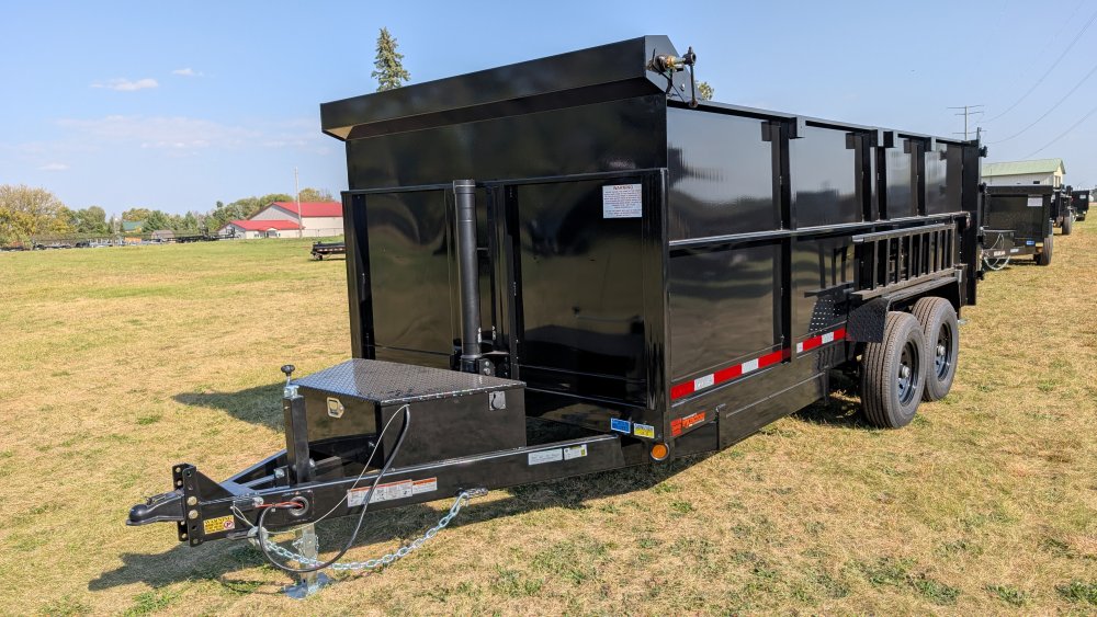 83"x16' Quality Steel & Aluminum Dump