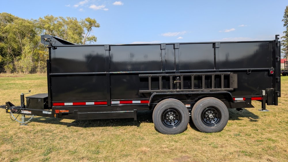 83"x16' Quality Steel & Aluminum Dump